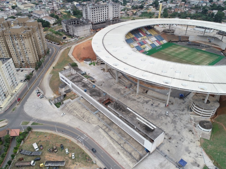 Estádio Kleber Andrade foi sede do Mundial sub-17 de 2019 (Foto: Divulgação)