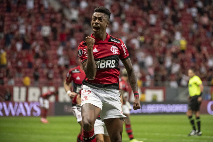 Bruno Henrique, atacante do Flamengo, celebrando um gol (Divulgação / Pixabay)