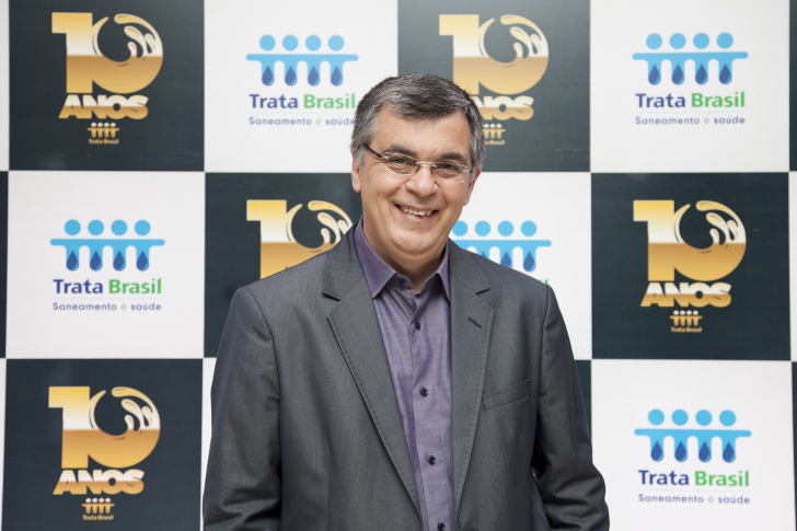 Edison Carlos, presidente do Instituto Trata Brasil / Divulgação