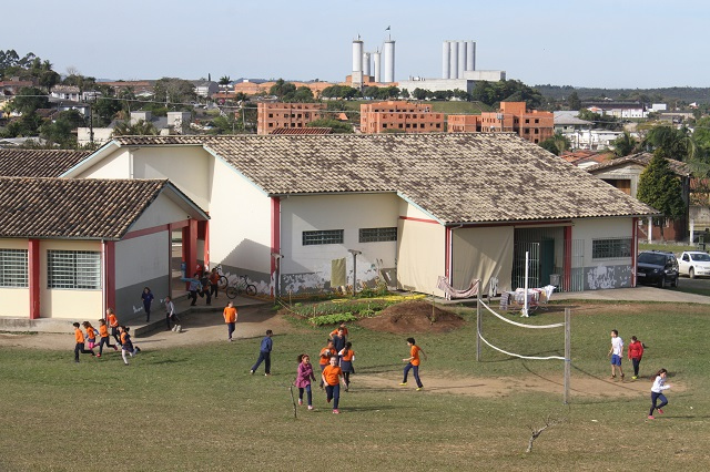 Escola Jorge da Cunha Carneiro, no bairro Brasília / Foto: Daniel Búrigo / A Tribuna / Arquivo