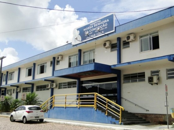 Hospital de Urussanga, onde a paciente estava internada / Divulgação