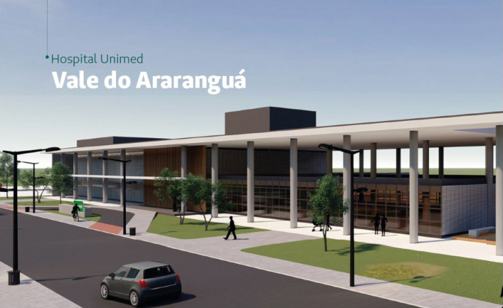 Vale do Araranguá ganha seu Hospital Unimed em 2023 / Divulgação