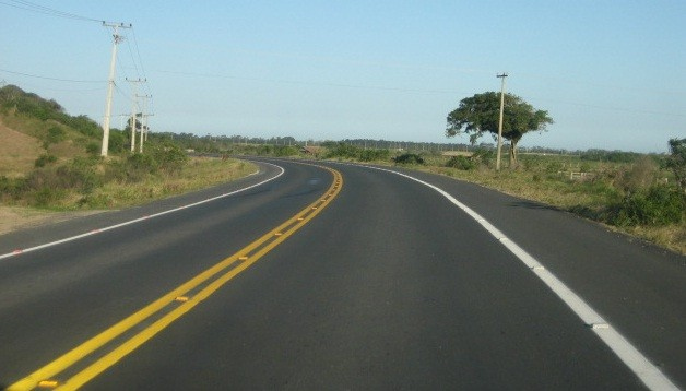 Um trecho da Interpraias entre Jaguaruna e Laguna. Foto: Divulgação