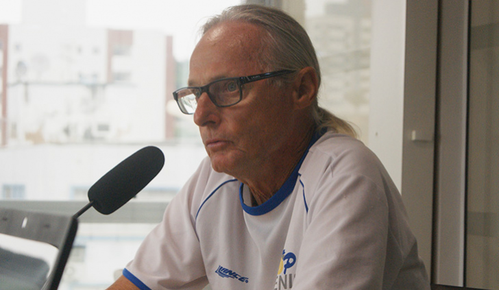 Treinador Ralf Lauterjung (Foto: Érik Behenck)