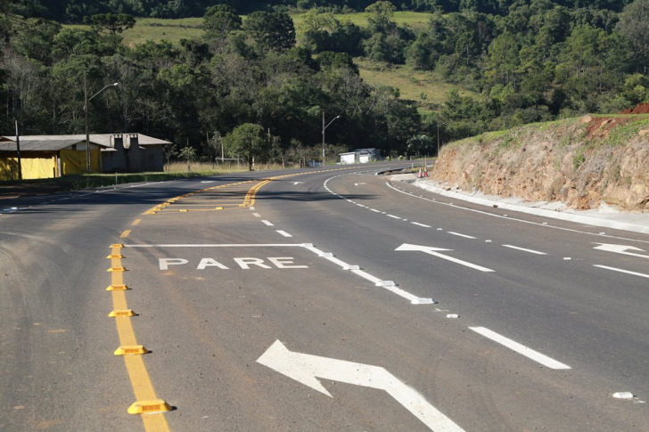 SC-467, entre Jaborá e Ouro / Divulgação