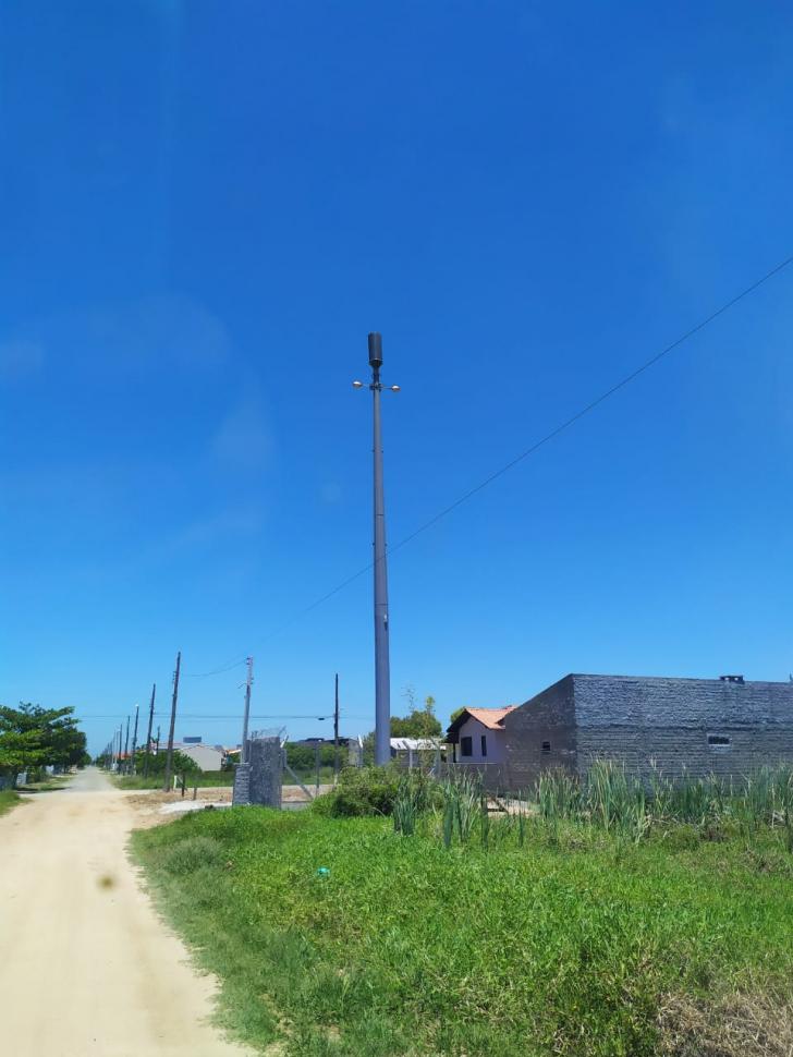 Antena foi colocada recentemente no Rincão