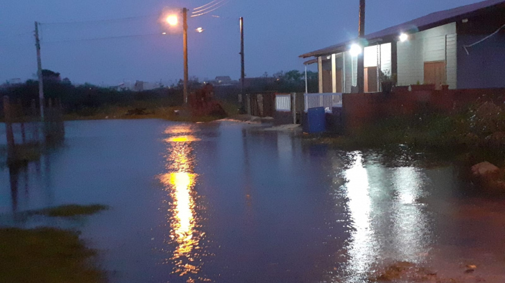 Alagamento em Passo de Torres | Foto: Divulgação/CBMSC