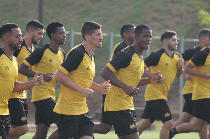 Último treino do Tigre foi na terça-feira (Foto: Celso da Luz / Criciúma EC)