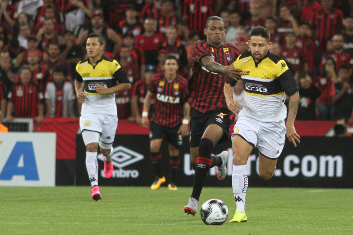 O último confronto entre as duas equipes foi em 2016, pela Primeira Liga. Foto: Fernando Ribeiro/Criciúma