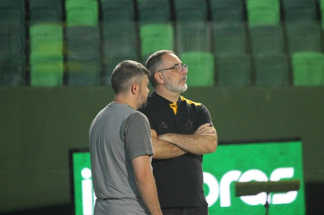 Juliano Camargo, executivo de futebol, é o responsável pela montagem do plantel para 2023 (Foto: Celso da Luz / Criciúma E.C)