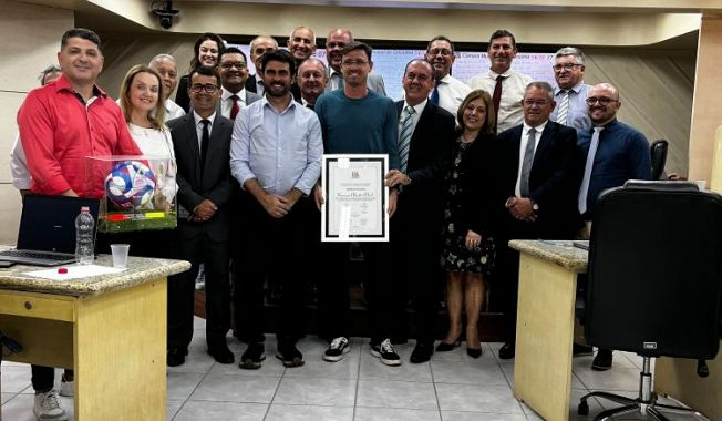 Foto: Luis Carvalho/Câmara de Criciúma