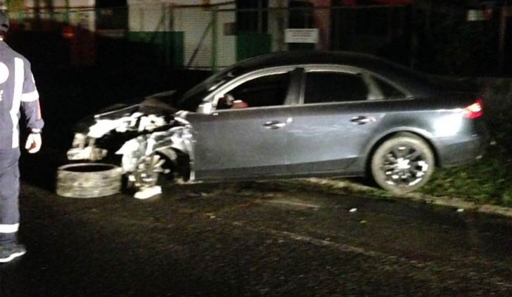 Acidente no bairro Pio Correa, em Criciúma