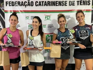 Notícia - Mampituba tem bom desempenho na Copa Abertura de Beach Tennis