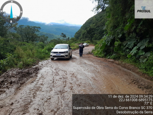 Notícia - Serra do Corvo Branco é desobstruída