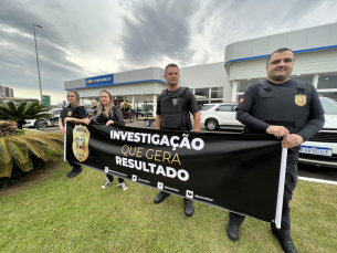 Notícia - Regional de Criciúma é destaque da Polícia Civil no combate à lavagem de dinheiro 