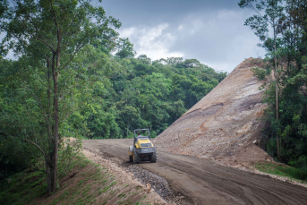 Notícia - Inicia parte final da obra que liga Distrito de Guatá e Rio do Rastro