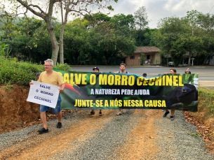 Notícia - Morro Cechinel: Moradores voltam a protestar neste sábado