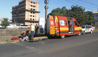 Notícia - Homem vai para o hospital depois de acidente em Içara