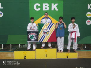 Notícia - Cocal do Sul: Carateca conquista medalha de ouro e garante vaga para na final do Brasileiro