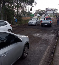 Notícia - Içara: Finalizados os trabalhos de manutenção na ponte em Rio dos Anjos