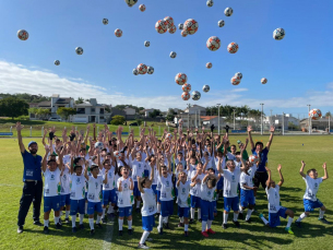 Notícia - Cocal do Sul dá início ao Projeto Gol do Brasil, da CBF