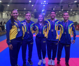 Notícia - Atleta de Içara conquista medalha de prata e de bronze no Pan-Americano