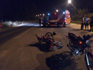 Notícia - Novo acidente em Cocal deixa motociclista ferido