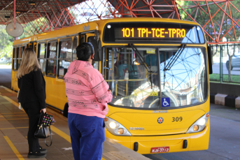 Notícia - Capacidade dos ônibus passa para 60%