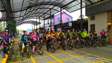 Notícia - Quinta edição do Pedal das Meninas reúne 65 ciclistas