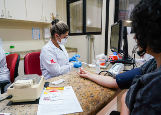 Notícia - Hemosc tem crescimento de 4,1% nas doações de sangue