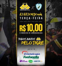 Notícia - Tem ingressos a R$ 10,00 para Criciúma x Londrina