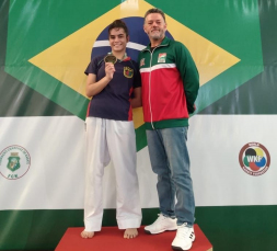 Notícia - Atleta de Karatê de Criciúma conquista terceiro lugar no Campeonato Brasileiro em Fortaleza