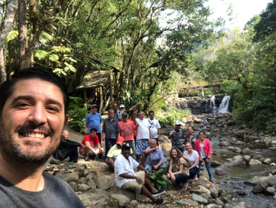 Notícia - CAPS de Siderópolis participa de passeio do Dia dos Pais