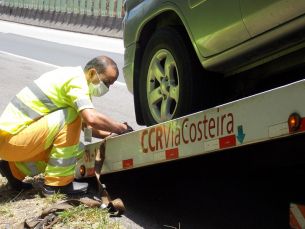 Notícia - Serviço de Atendimento da CCR ViaCosteira completa 1 ano