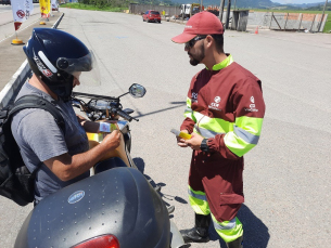 Notícia - Segurança viária: BR-101 Sul/SC terá ação para motociclistas neste sábado