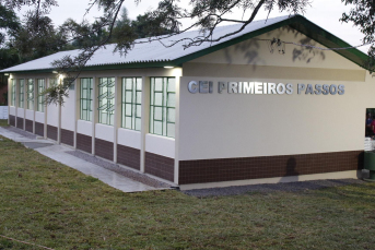 Notícia - Comunidades do interior ganham creche em Forquilhinha