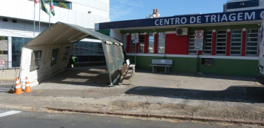 Notícia - Aglomerações no Centro de Triagem preocupam secretário de Saúde 