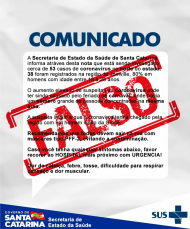 Notícia - Em nota fake, 53 casos de coronavírus são referidos