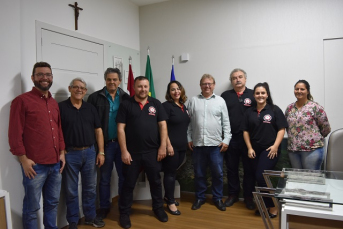 Notícia - Conseg de Siderópolis apresenta solicitações ao prefeito