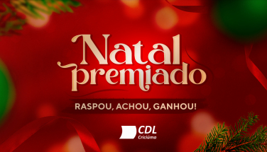 Notícia - CDL de Criciúma lança campanha de Natal com raspadinhas premiadas