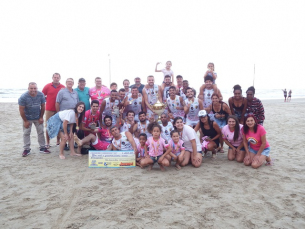 Notícia - Teve campeão no Futebol de Areia Verão no Arroio