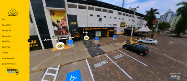 Notícia - Criciúma lança tour virtual 360° para torcedores no estádio Heriberto Hülse