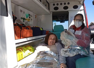 Notícia - Jaguaruna: mulher dá a luz em casa e é atendida pelos bombeiros