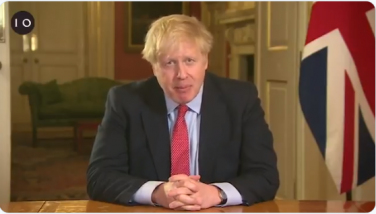 Notícia - Primeiro-ministro do Reino Unido, Boris Johnson está com coronavírus