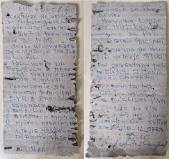 Notícia - Carta de 1969 é encontrada durante reforma em Morro da Fumaça 