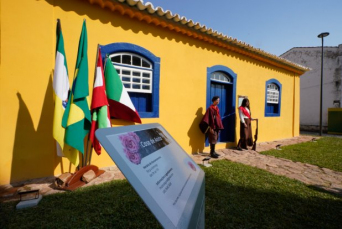 Notícia - Casa de Anita é reaberta em Laguna