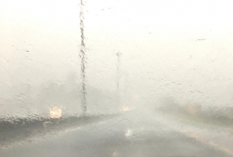 Notícia - BR 101 Sul: Chuva com granizo e vento forte colocam motoristas em risco (VÍDEOS)