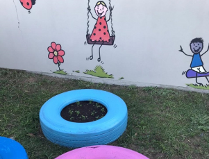 Notícia - Uma creche mais colorida em Siderópolis