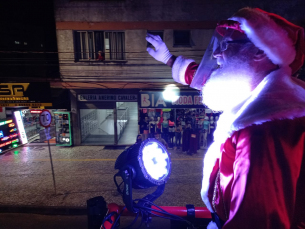 Notícia - Carreata no bairro Santa Luzia abre a última semana de programação do ‘Natal para Todos’