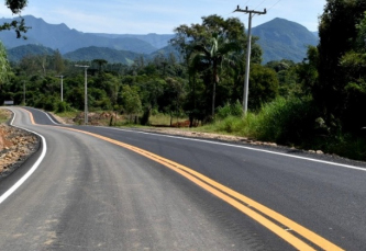 Notícia - O asfalto vai chegar até a Barragem